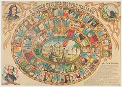 Il Risorgimento in giochi del Novecento